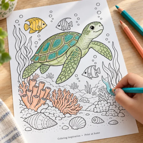 Animal_Adventures_Mockup3 Animal Adventures Coloring Book for Kids Ages 7–9 | 30 Printable Pages