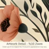 Art Nouveau Botanical Wall Art Set of 3 – Vintage Floral Printable Art