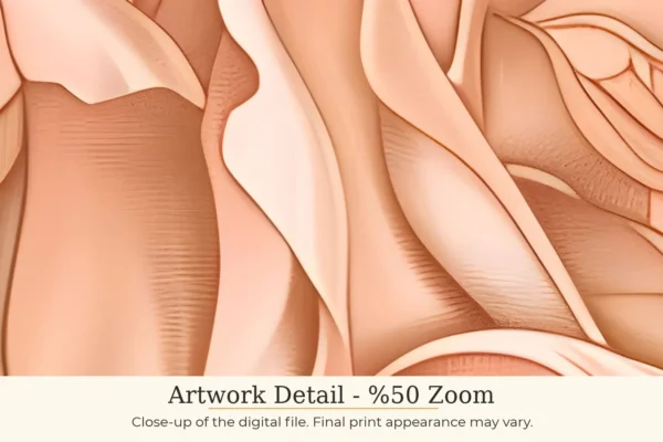 Art Nouveau Pink Rose Wall Art Set of 3 – Vintage Floral Printable Art