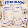 Color_Bloom_Mockup1 Small Business Canva Template Bundle | Packaging Cards & Instagram Posts | Color Bloom