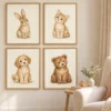 Little Gentle Souls – Baby Animal Printable Wall Art Set of 8