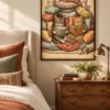 Whimsical Medieval Wall Art Set of 2 | Cottagecore Animal Prints | Digital Download