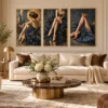Royal_Noir_Collection_ Mockup11 Royal Noir Collection – 3 Piece Black & Gold Wall Art Set