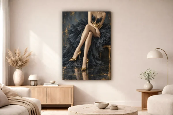 Royal_Noir_Collection_ Mockup5 Royal Noir Collection – 3 Piece Black & Gold Wall Art Set