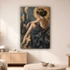 Royal_Noir_Collection_ Mockup6 Royal Noir Collection – 3 Piece Black & Gold Wall Art Set
