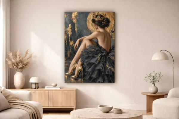 Royal_Noir_Collection_ Mockup6 Royal Noir Collection – 3 Piece Black & Gold Wall Art Set