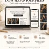Royal_Noir_Collection_ Mockup8 Royal Noir Collection – 3 Piece Black & Gold Wall Art Set