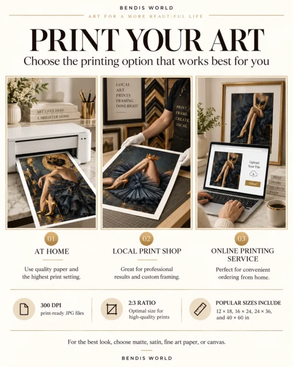 Royal_Noir_Collection_ Mockup9 Royal Noir Collection – 3 Piece Black & Gold Wall Art Set