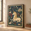 Medieval Unicorn Printable Wall Art – The Unicorn’s Garden