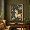 Medieval Unicorn Printable Wall Art – The Unicorn’s Garden
