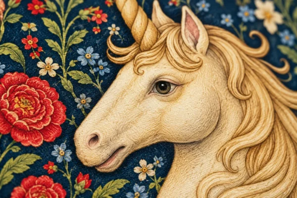 Medieval Unicorn Printable Wall Art – The Unicorn’s Garden