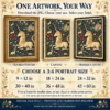 Medieval Unicorn Printable Wall Art – The Unicorn’s Garden