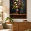Vintage Floral Printable Wall Art – Twilight Meadow