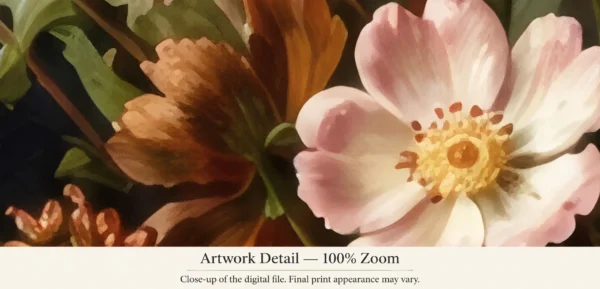 Vintage Floral Printable Wall Art – Twilight Meadow
