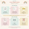 Kids Printable Wall Art Bundle of 50 – Little Happy World